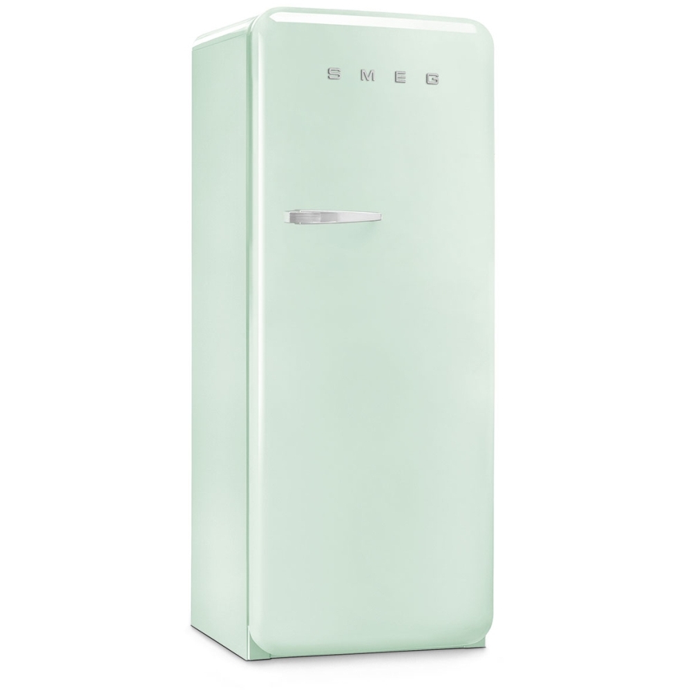 Smeg FAB28RPG6 Retro Tall Fridge with Ice Box, Green, C Rated