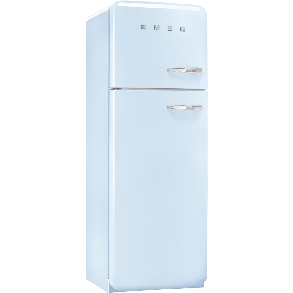 Smeg FAB30LPB5UK Retro Static Fridge Freezer, 80/20, Blue, D Rated