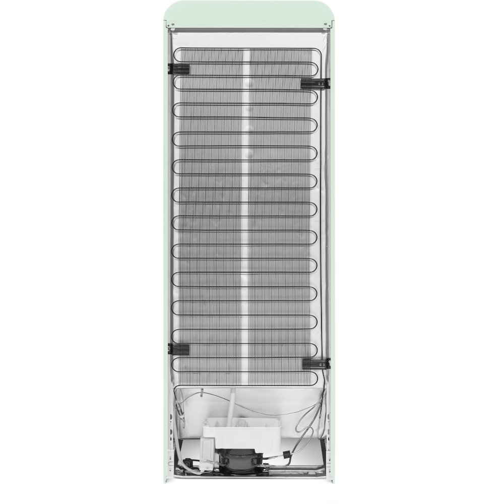 Smeg FAB30LPG6UK Retro Static Fridge Freezer, 80/20, Green, C Rated