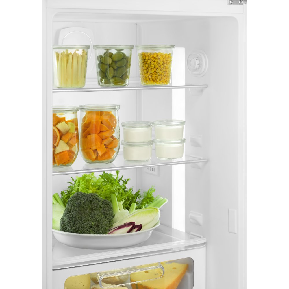 Smeg FAB30RCR6UK Retro Static Fridge Freezer, 80/20, Cream, C Rated