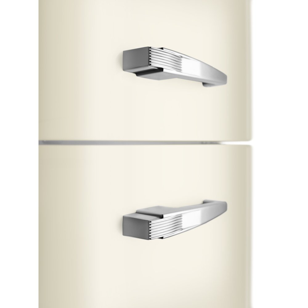 Smeg FAB30RCR6UK Retro Static Fridge Freezer, 80/20, Cream, C Rated