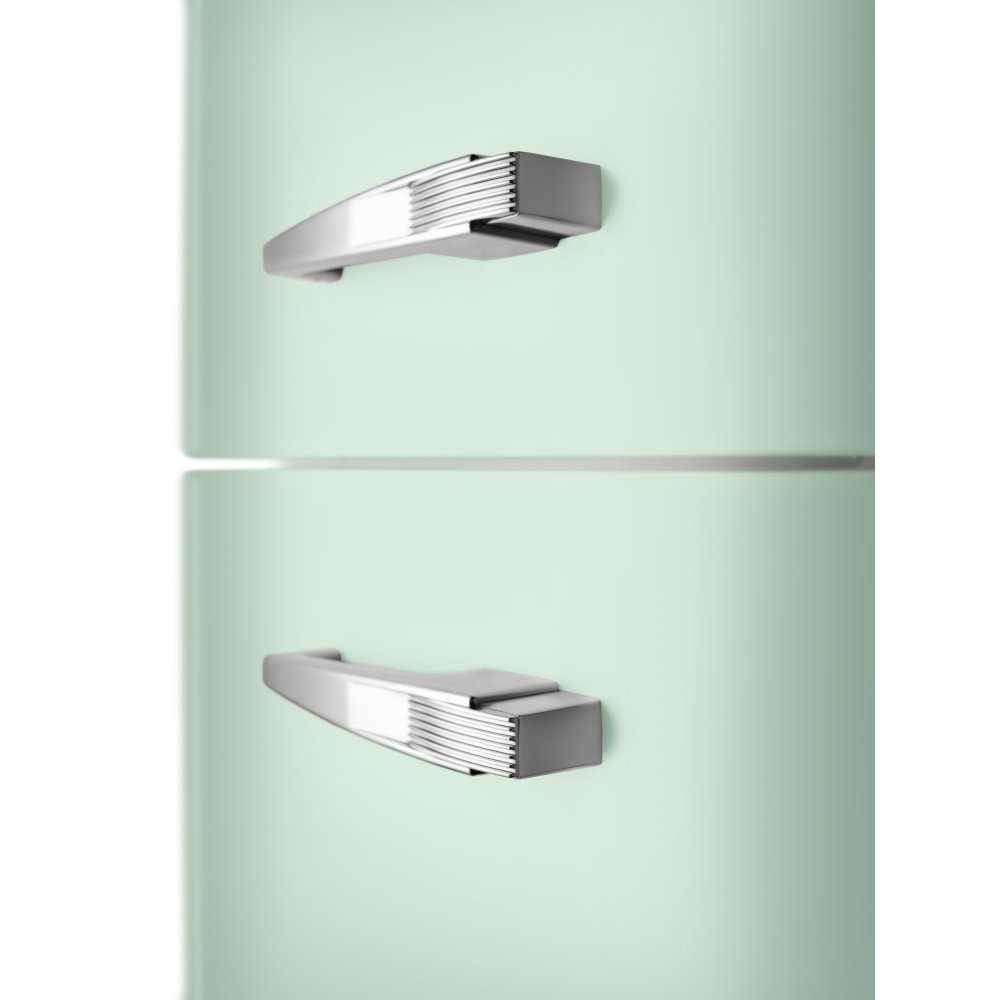 Smeg FAB32LPG6UK Retro Total No Frost Fridge Freezer, 60/40, Green, C Rated