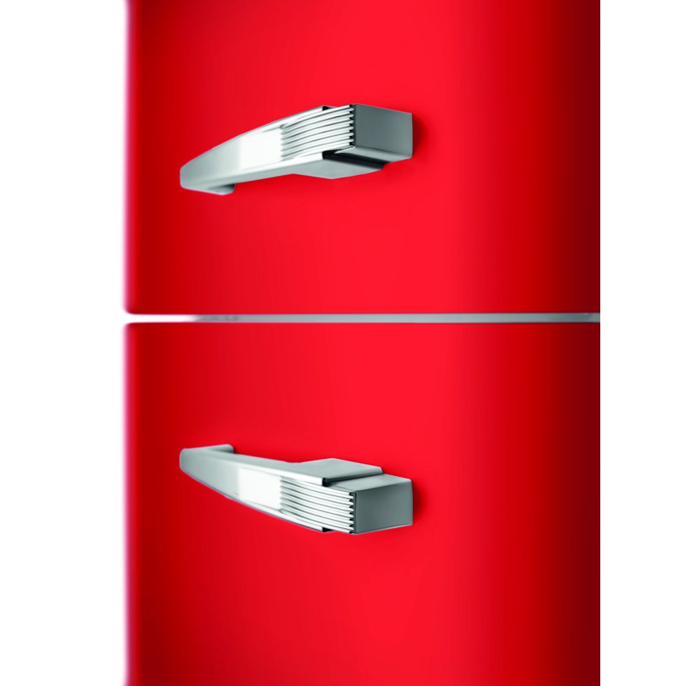 Smeg FAB32LRD6UK Retro Total No Frost Fridge Freezer, 60/40, Red, C Rated
