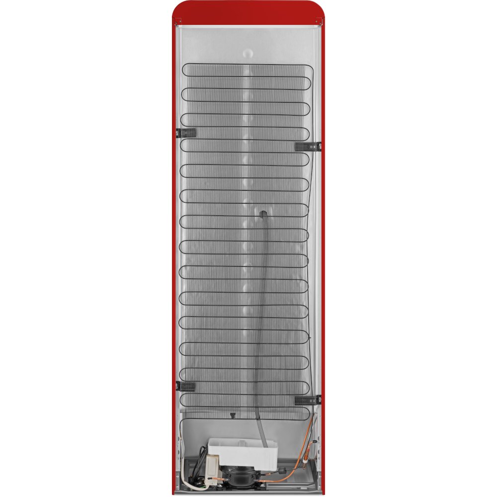 Smeg FAB32LRD6UK Retro Total No Frost Fridge Freezer, 60/40, Red, C Rated