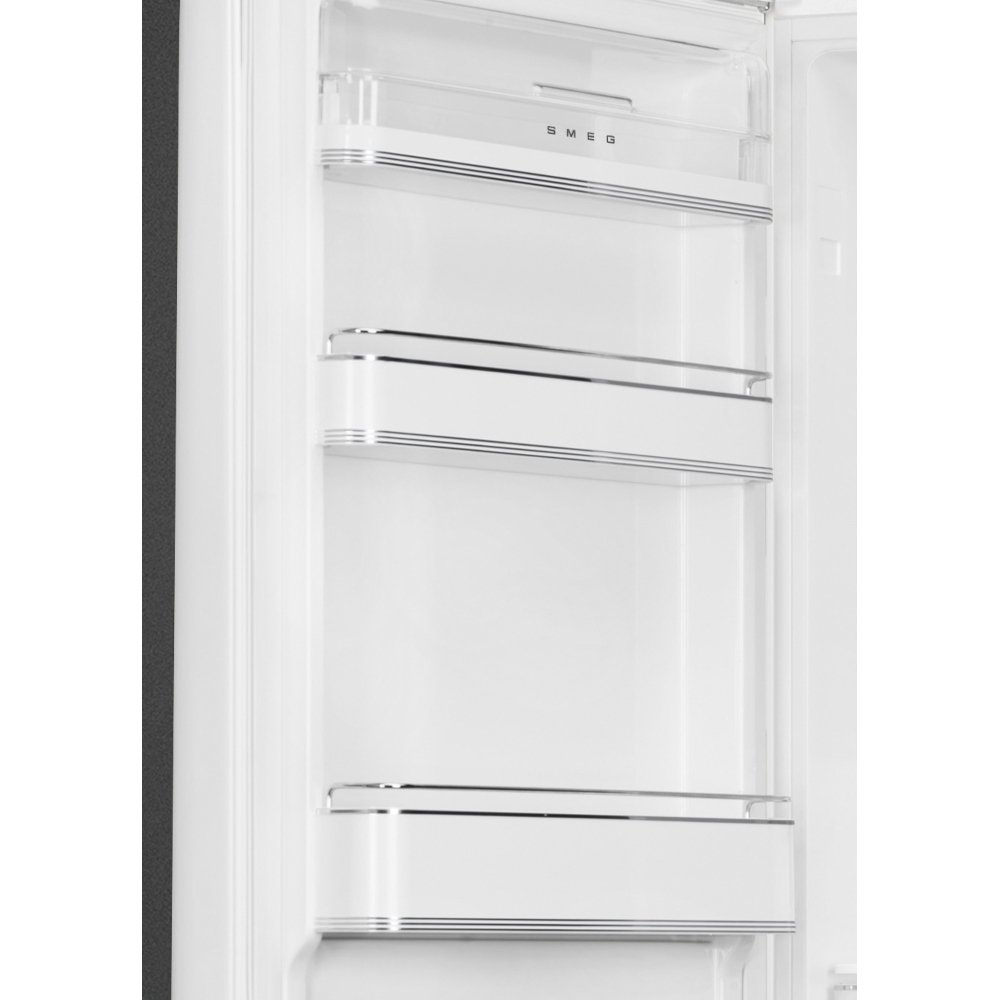 Smeg FAB32LWH6UK Retro Total No Frost Fridge Freezer, 60/40, White, C Rated