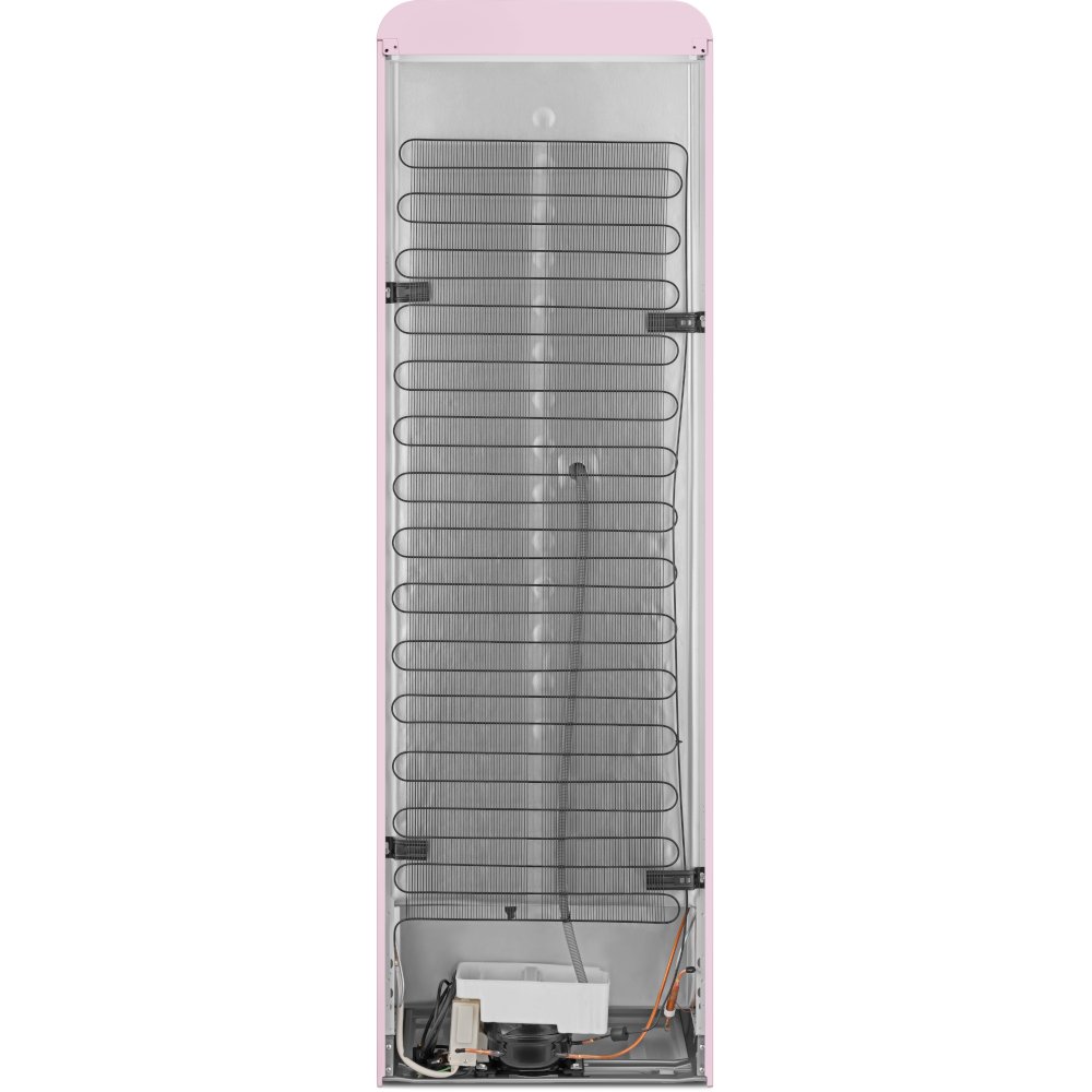 Smeg FAB32RPK6UK Retro Total No Frost Fridge Freezer, 60/40, Pink, C Rated