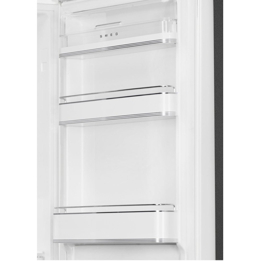 Smeg FAB32RWH6UK Retro Total No Frost Fridge Freezer, 60/40, White, C Rated