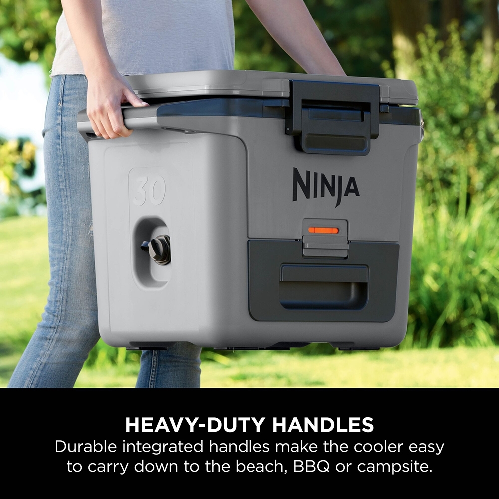 Ninja FB131UKGY FrostVault 30QT/28L Hard Cooler, Slate Grey