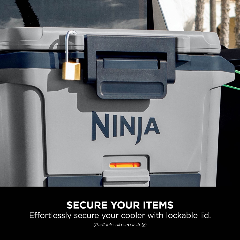 Ninja FB131UKGY FrostVault 30QT/28L Hard Cooler, Slate Grey