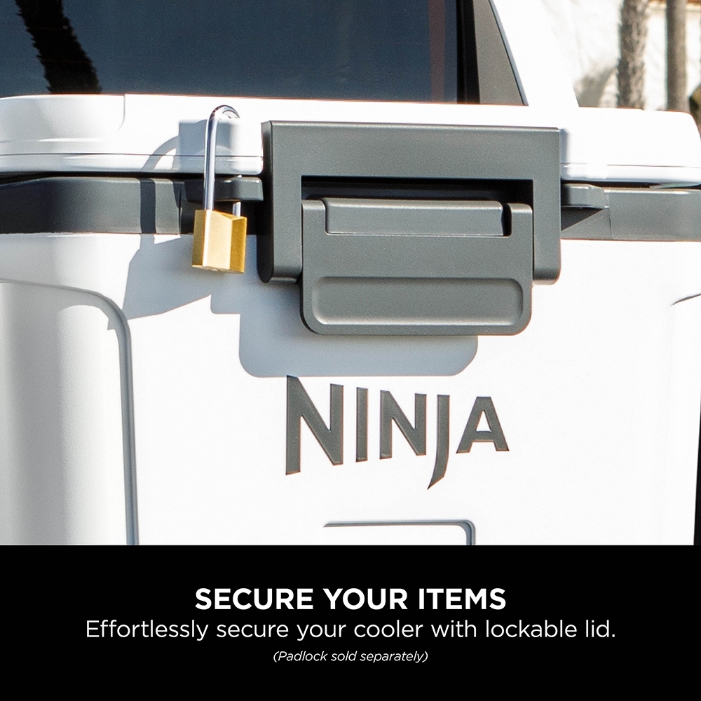 Ninja FB131UKWH FrostVault 30QT/28L Hard Cooler, Cloud White