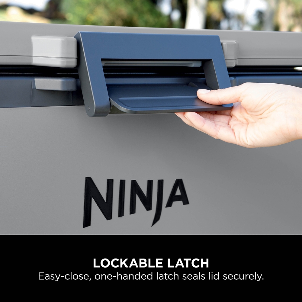 Ninja FB151UKGY FrostVault 50QT/47L Hard Cooler, Slate Grey 
