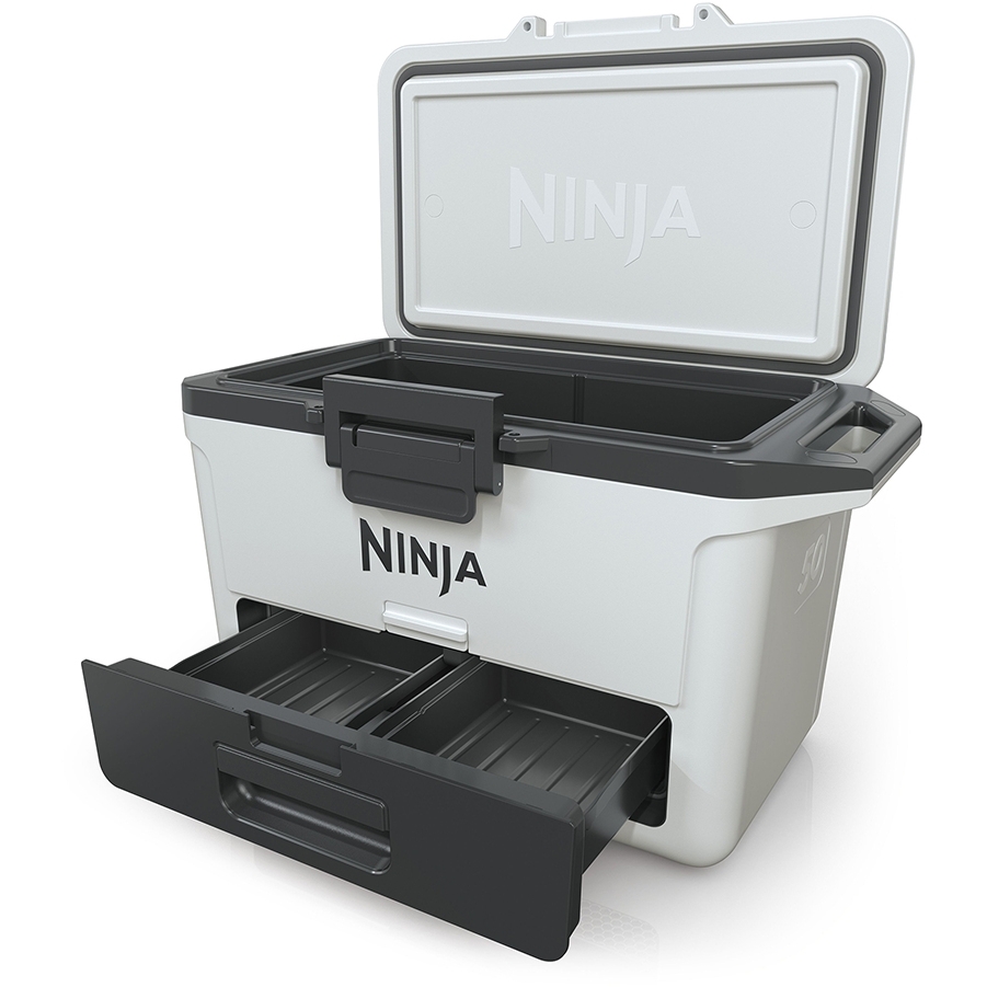 Ninja FB151UKWH FrostVault 50QT/47L Hard Cooler, Cloud White 