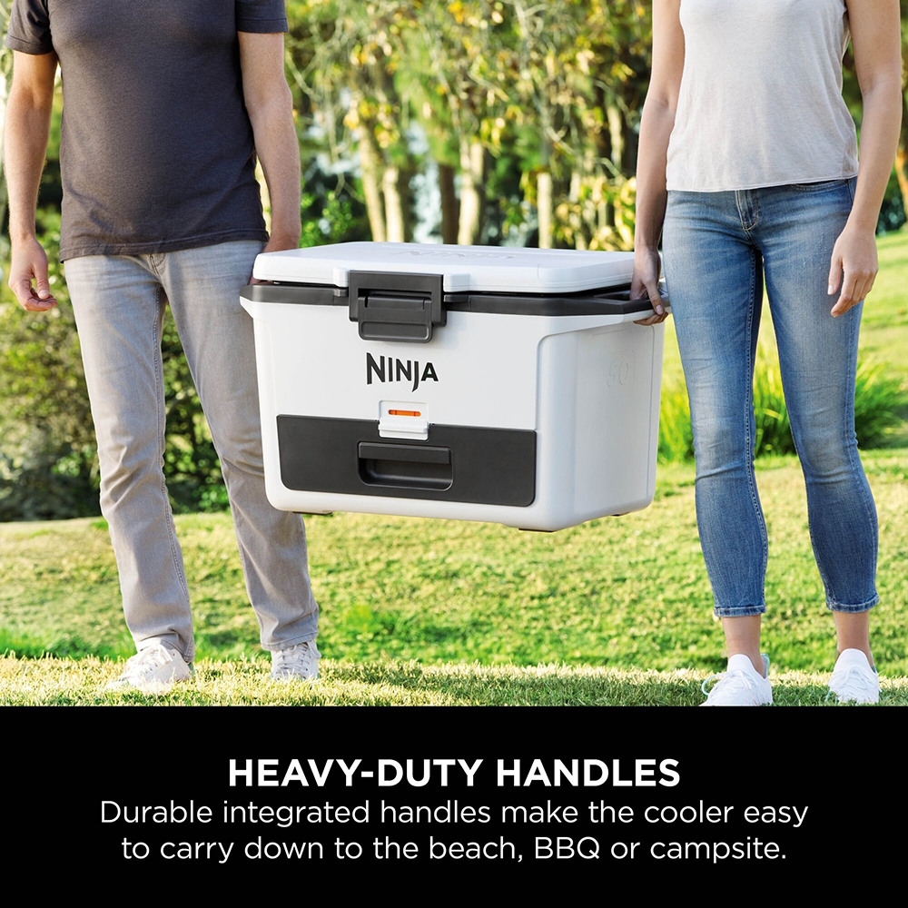 Ninja FB151UKWH FrostVault 50QT/47L Hard Cooler, Cloud White 
