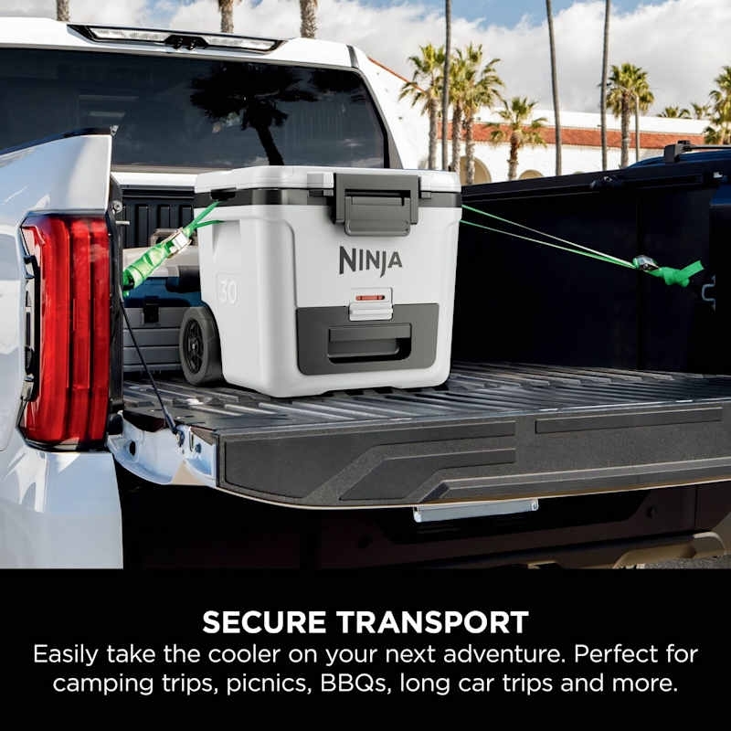 Ninja FB230UKWH FrostVault 28L Wheeled Cooler with Dry Zone