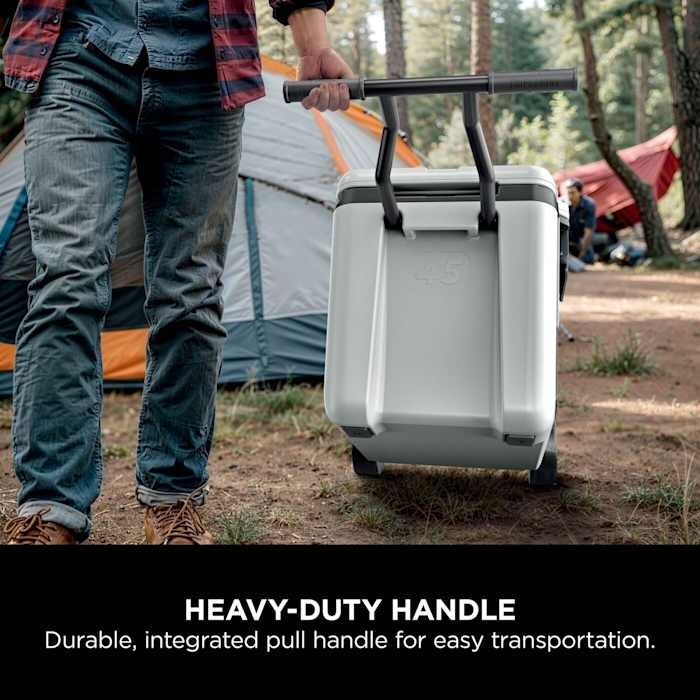 Ninja FB245UKWH FrostVault 42L Wheeled Cooler with Dry Zone, White