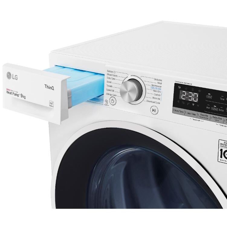 Buy LG FDV309W Condenser Tumble Dryer with Heat Pump Technology Blue