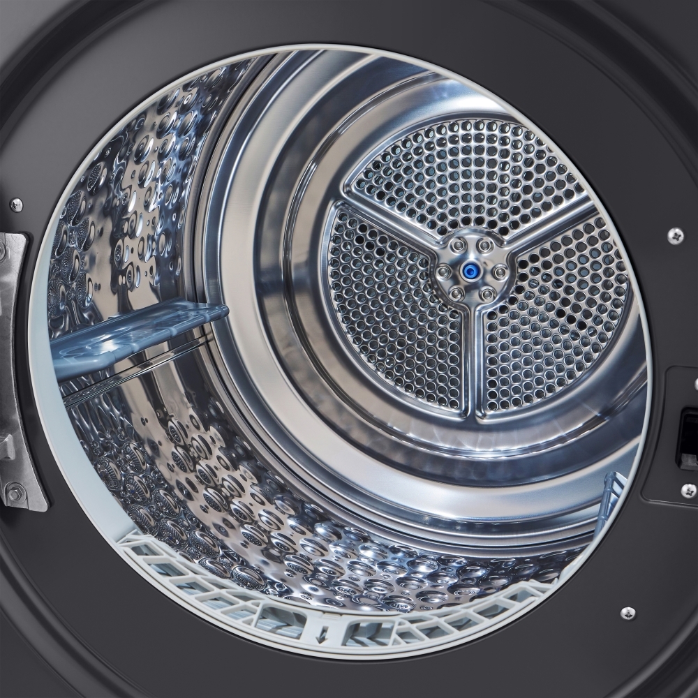 LG FDV709GN Heat Pump Tumble Dryer, 9kg, Grey, A++ Rated