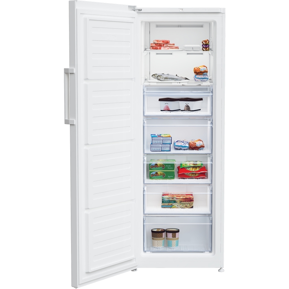 Beko FFP4671W Frost Free Tall Freezer, White, E Rated