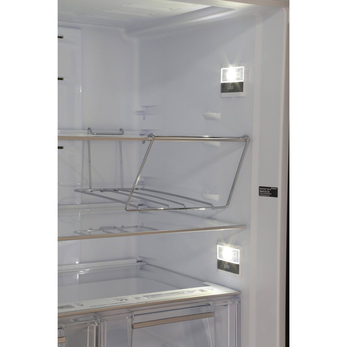 Buy Hotpoint FFU4DK American Fridge Freezer Black Marks Electrical