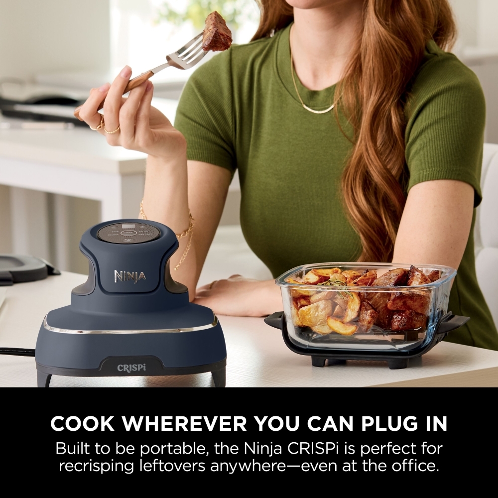 Ninja FN101UKGY CRISPi 4-in1 Portable Glass Air Fryer