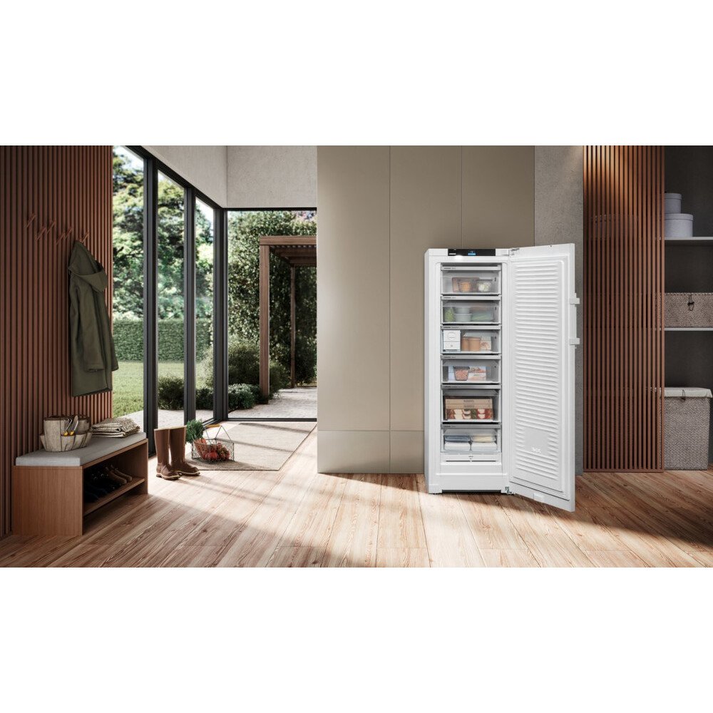 Liebherr FNb505i No Frost Tall Freezer, White, B Rated