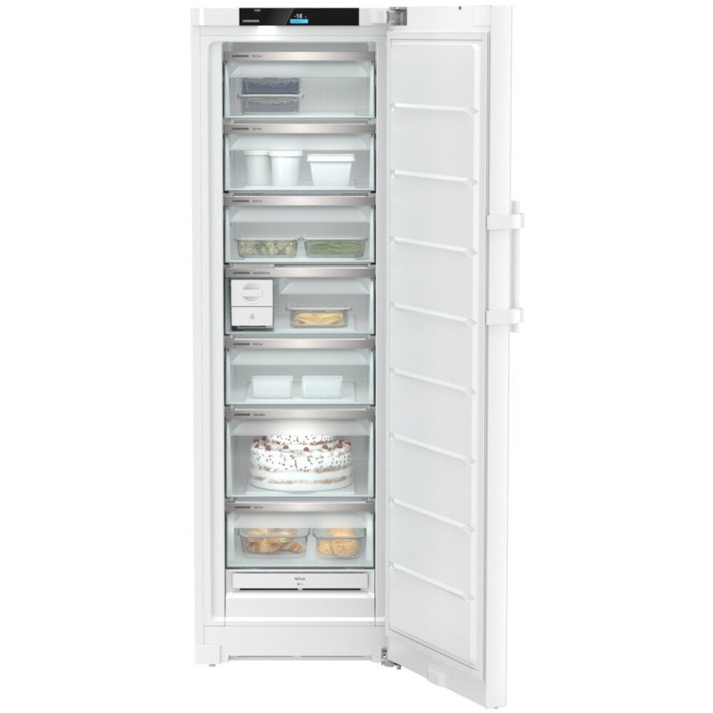 Liebherr FNc527i No Frost Tall Freezer, White, C Rated