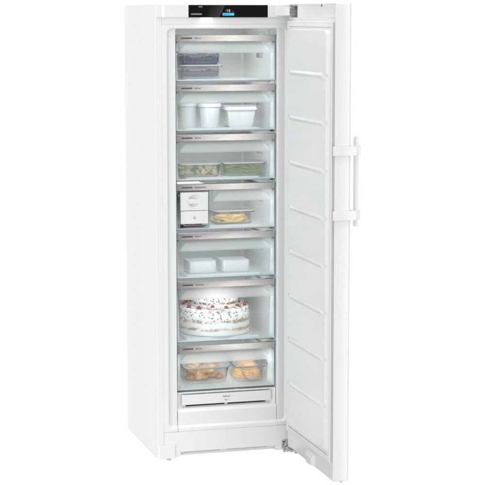 Liebherr FNc527i No Frost Tall Freezer, White, C Rated