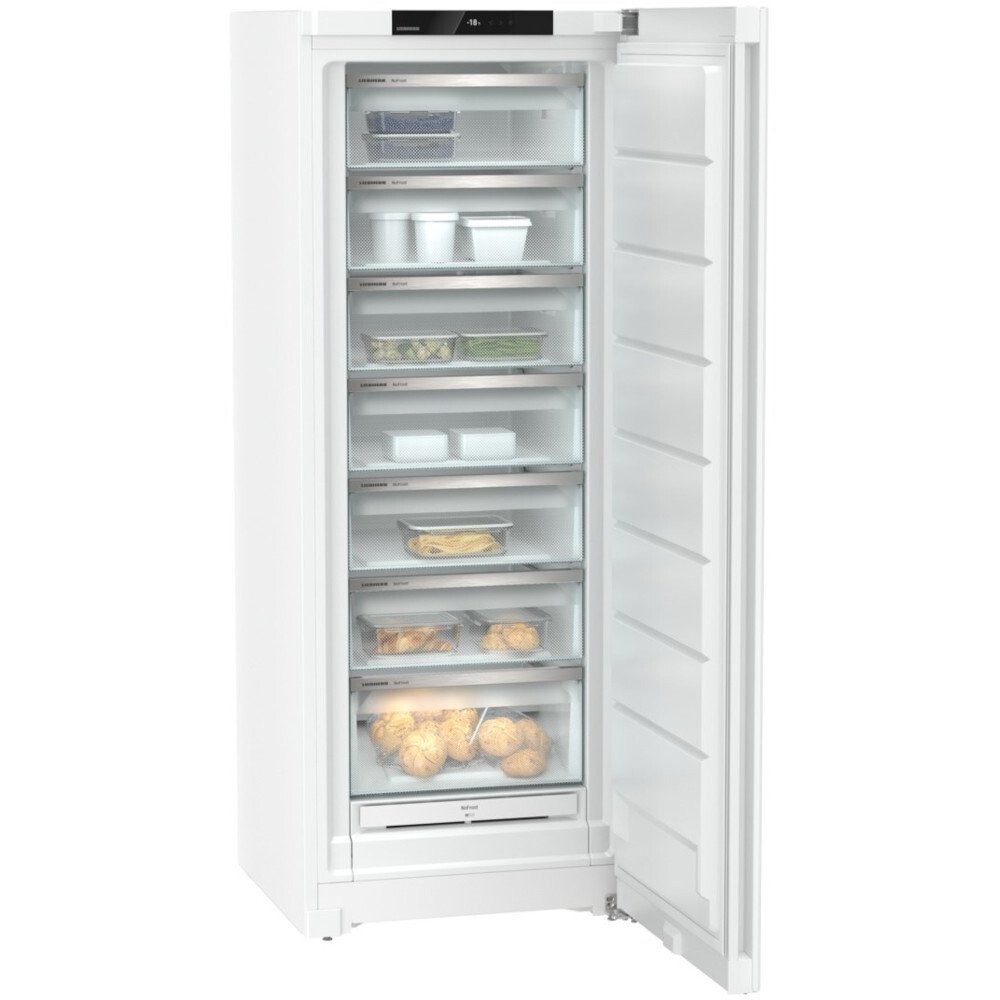 Liebherr FNc7227 No Frost Tall Freezer, White, C Rated