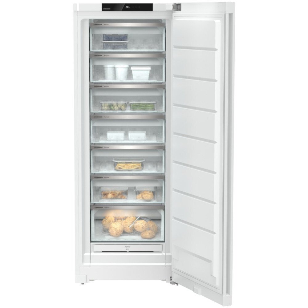 Liebherr FNc7227 No Frost Tall Freezer, White, C Rated
