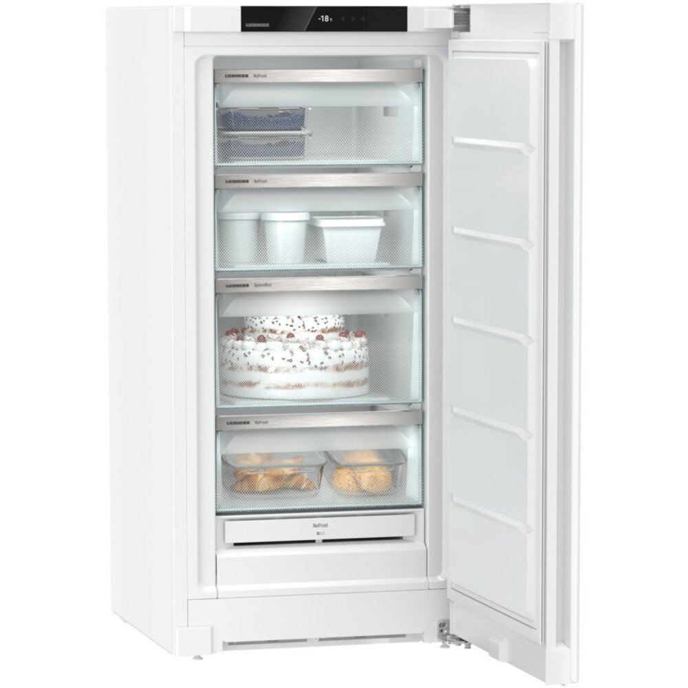 Liebherr FNe4204 No Frost Tall Freezer, White, E Rated