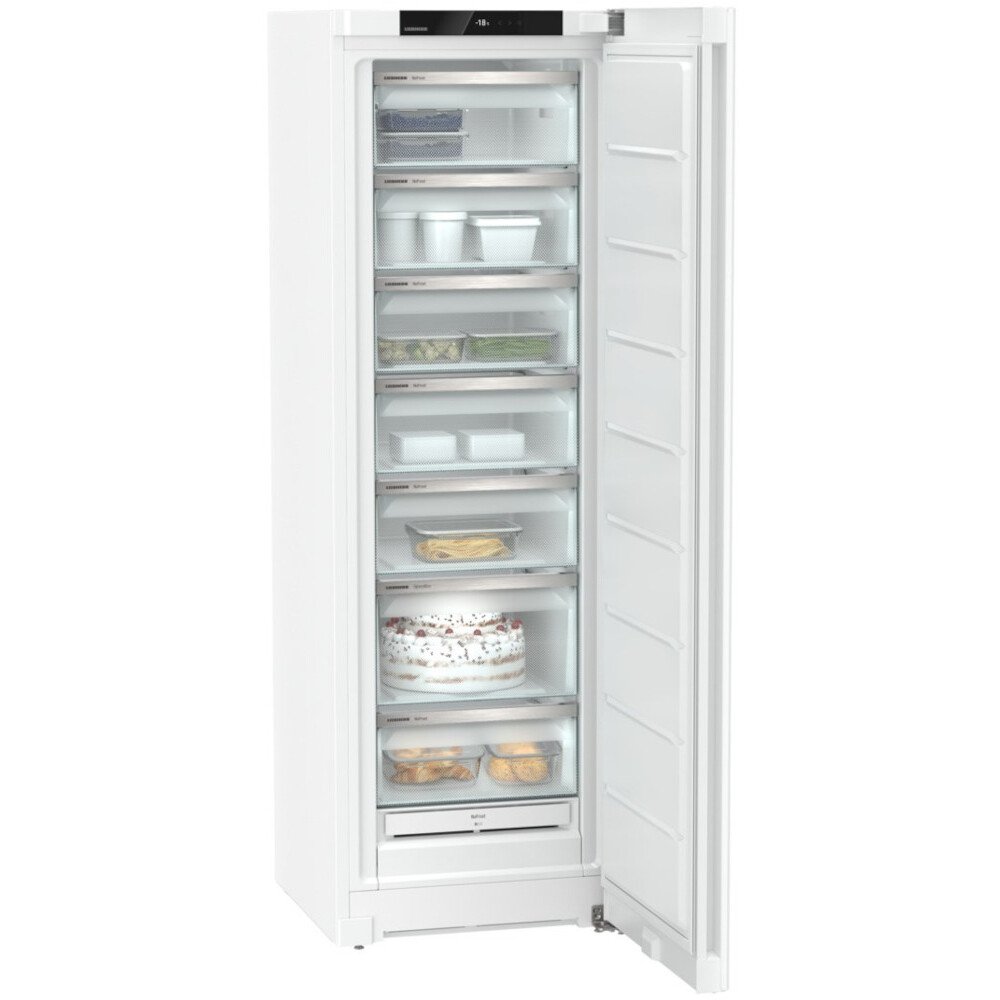 Liebherr FNe5207 No Frost Tall Freezer, White, E Rated