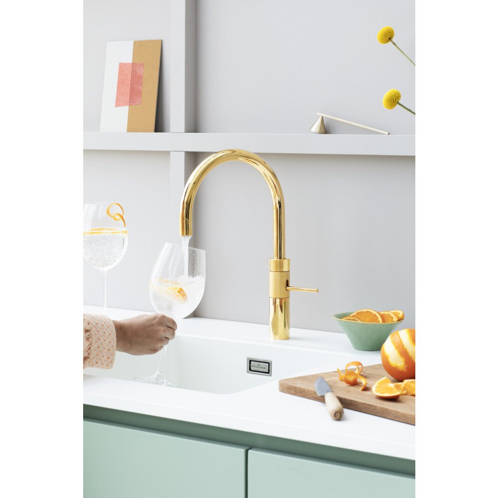 Quooker FRGLD Fusion Round Tap (Tap Only), Gold
