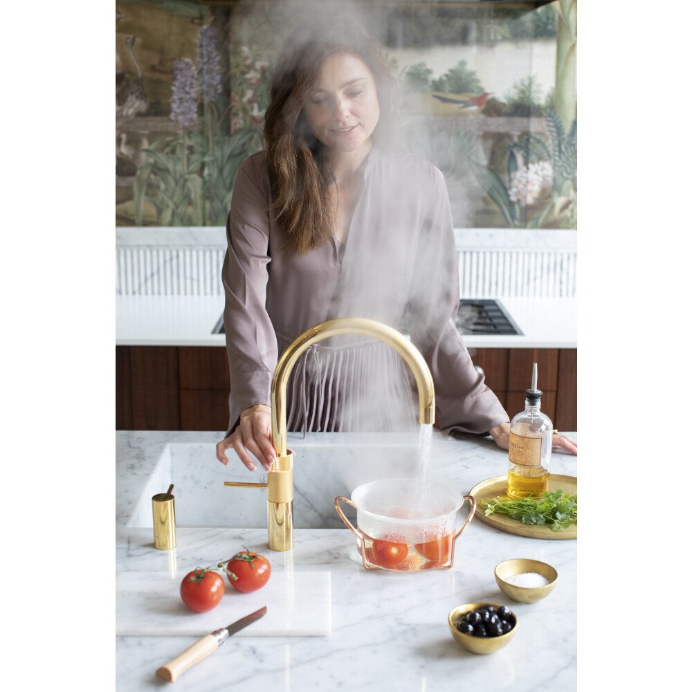 Quooker FRGLD Fusion Round Tap (Tap Only), Gold