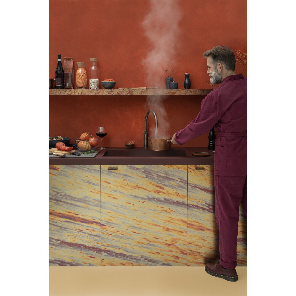 Quooker FRPTN Fusion Round Tap (Tap Only), Patinated Brass