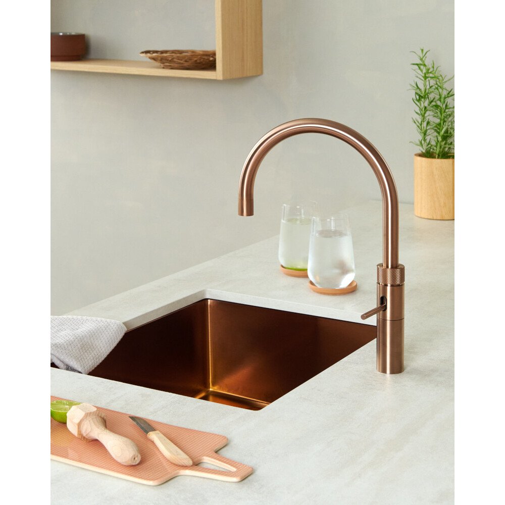 Quooker FRRCO Fusion Round Tap (Tap Only), Rose Copper