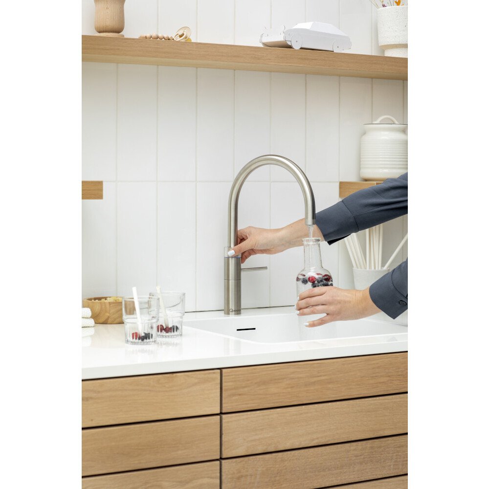 Quooker FRRVS Fusion Round Tap (Tap Only), Stainless Steel