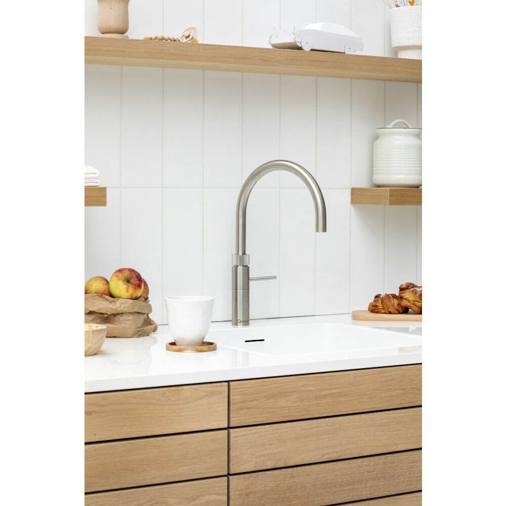 Quooker FRRVS Fusion Round Tap (Tap Only), Stainless Steel