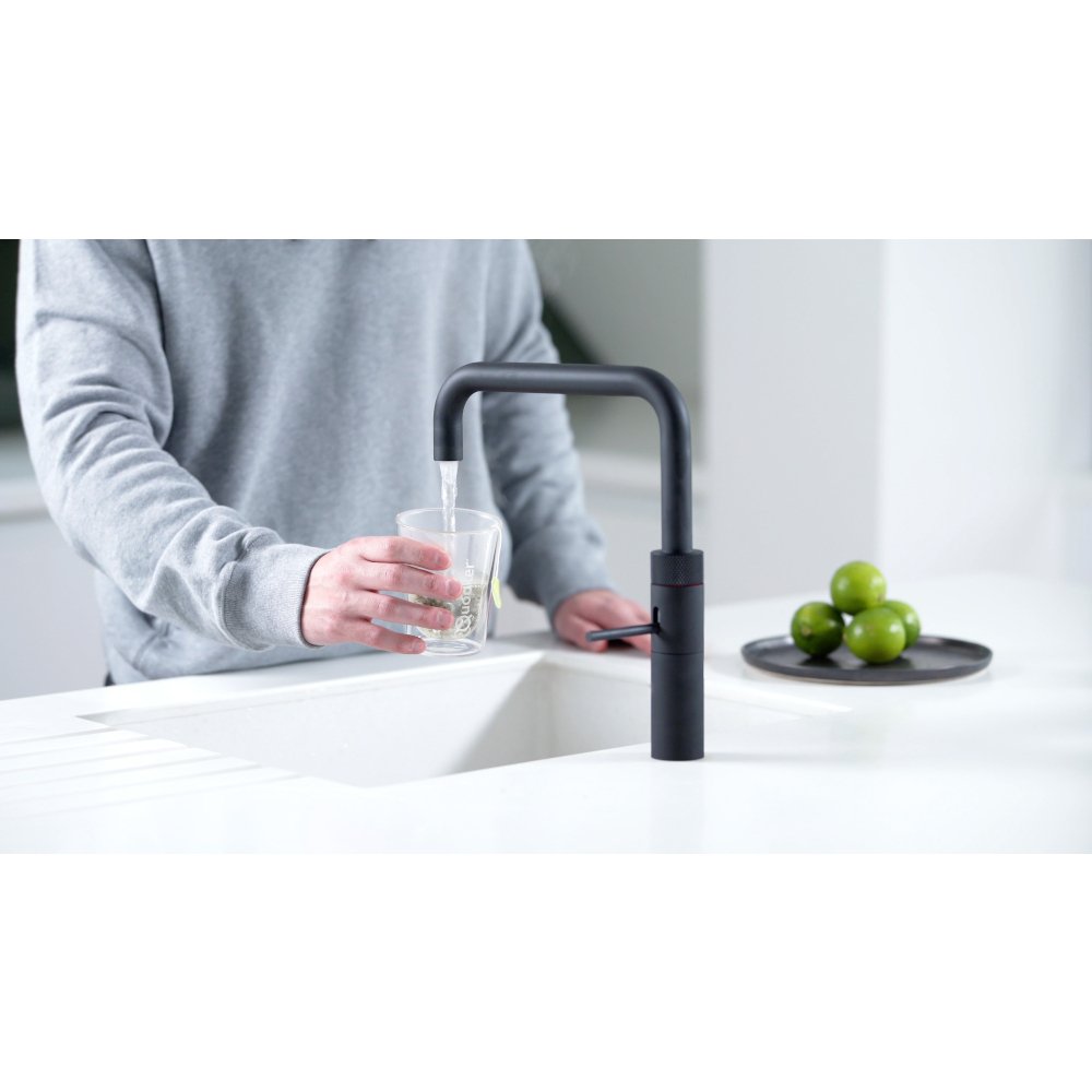 Quooker FNSBLK Fusion Square Tap (Tap Only), Black