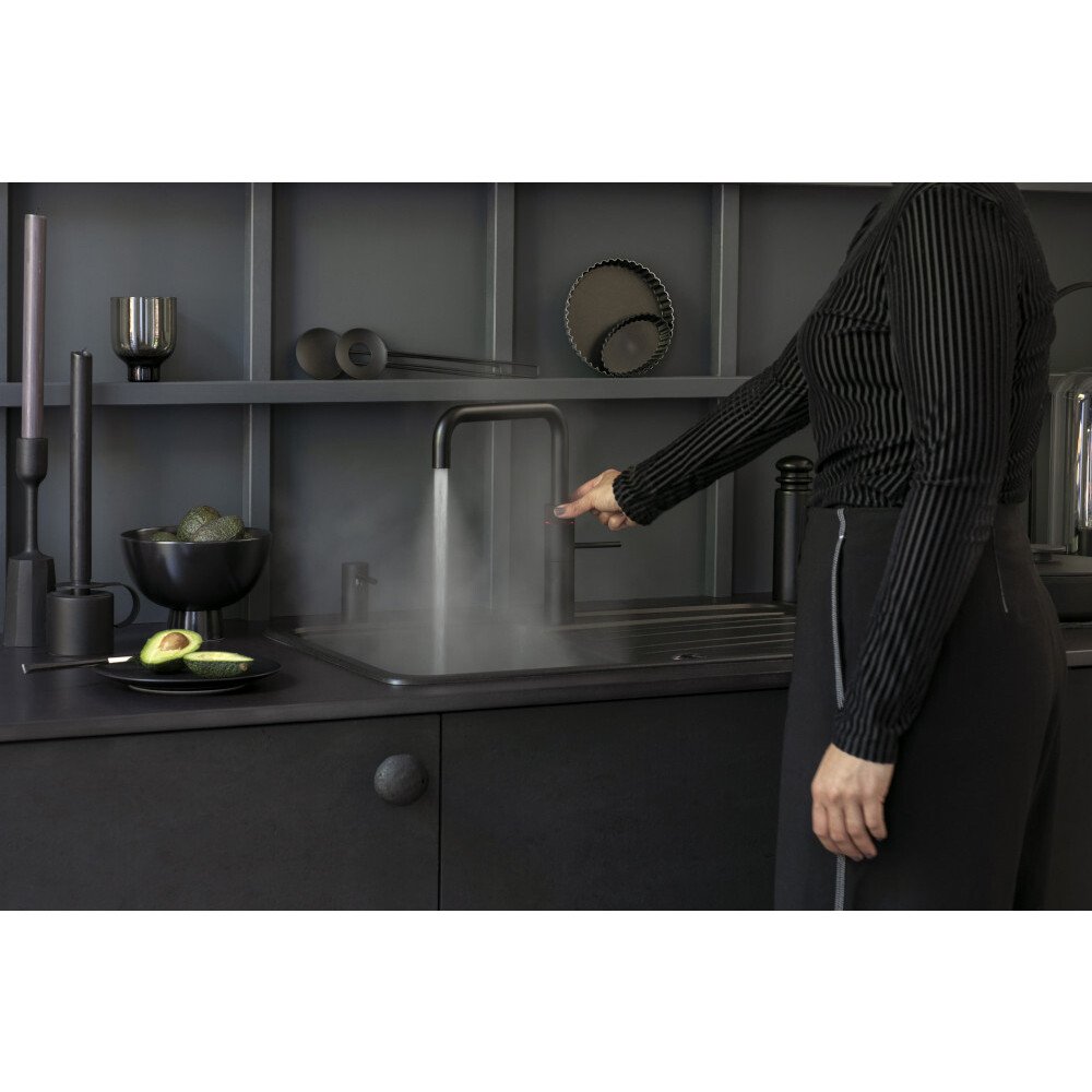 Quooker FNSBLK Fusion Square Tap (Tap Only), Black