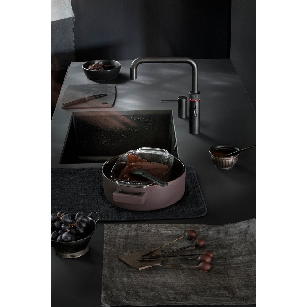 Quooker FNSBLK Fusion Square Tap (Tap Only), Black