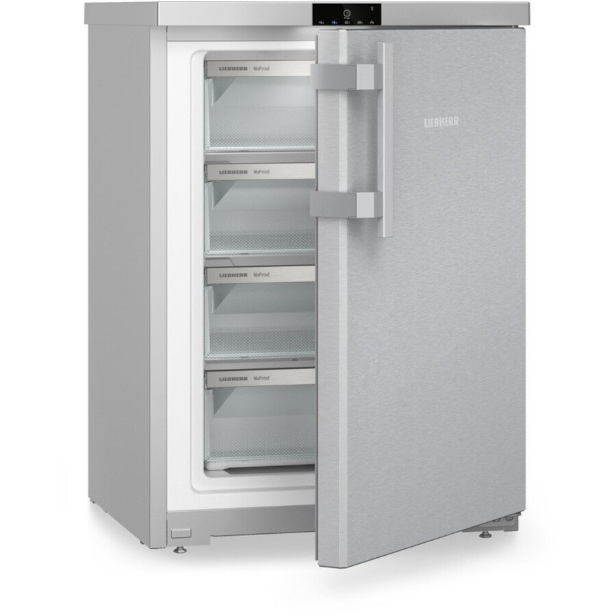 Liebherr FNsddi1624 No Frost Under Counter Freezer, Stainless Steel, D Rated