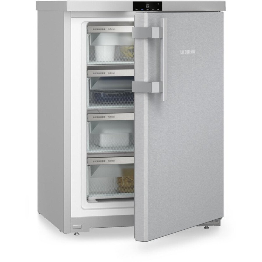 Liebherr FNsddi1624 No Frost Under Counter Freezer, Stainless Steel, D Rated