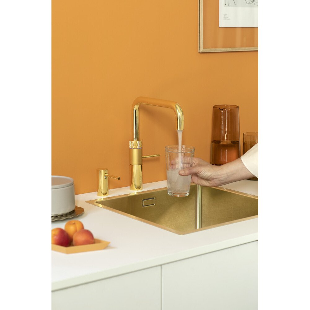 Quooker FNSGLD Fusion Square Tap (Tap Only), Gold
