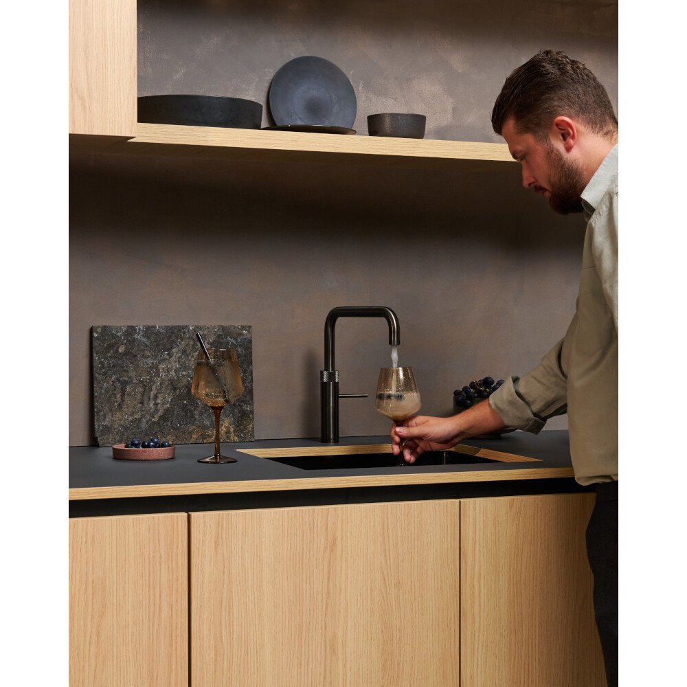 Quooker FNSGME Fusion Square Tap (Tap Only), Gunmetal