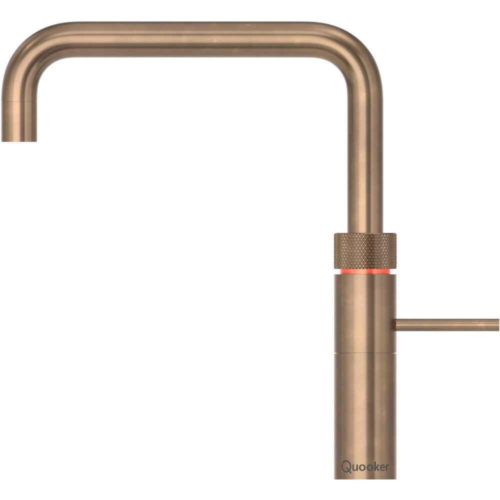 Quooker FSPTN Fusion Square Tap (Tap Only), Patinated Brass