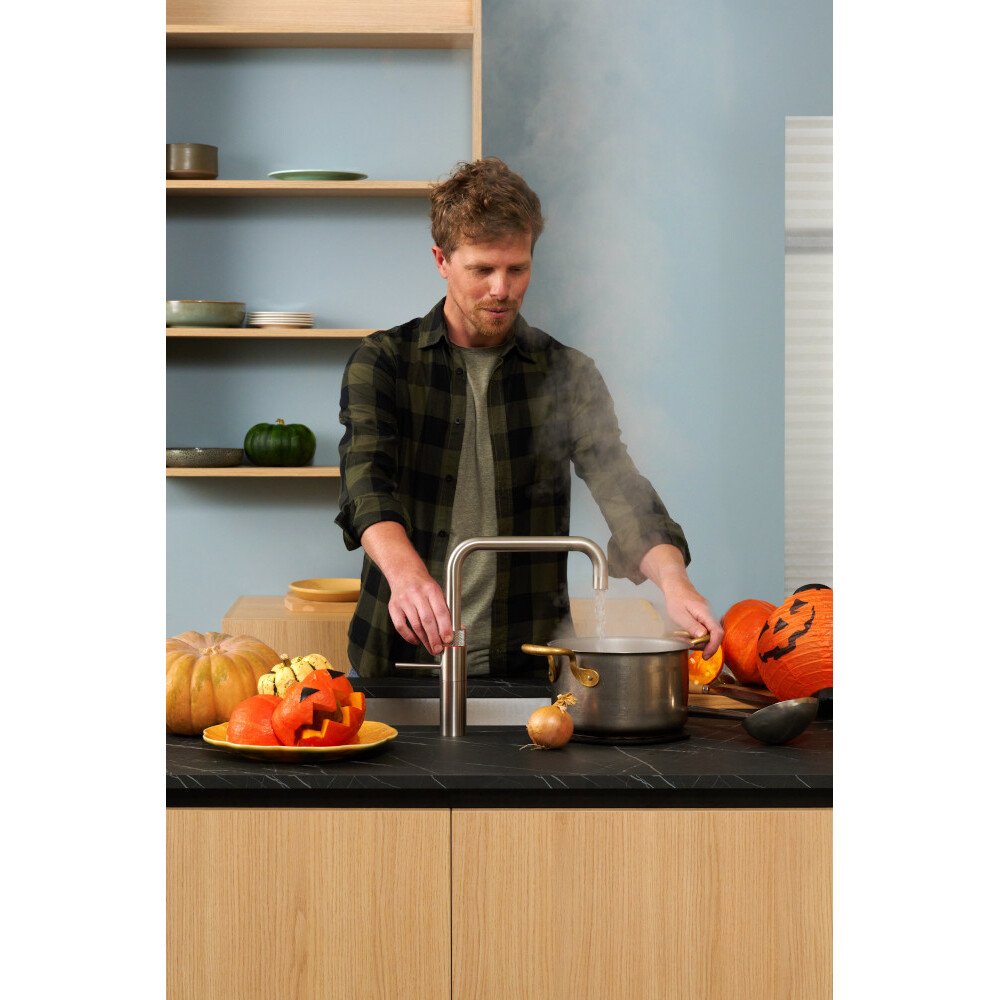 Quooker FNSSST Fusion Square Tap (Tap Only), Stainless Steel