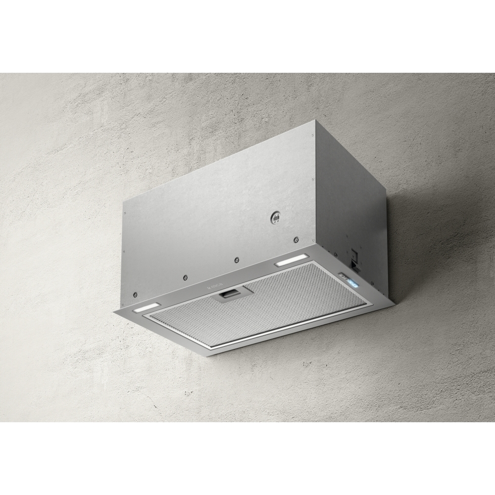 Elica FOLD GR 60 Canopy Cooker Hood, Grey, B Rated