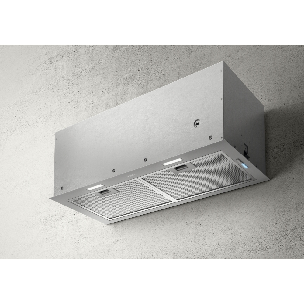 Elica FOLD GR 80 Canopy Cooker Hood, Grey, B Rated