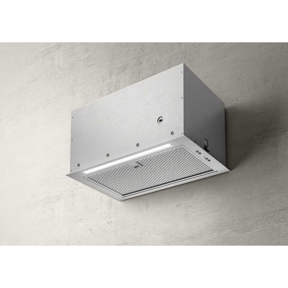 Elica FOLD S SS 60 Canopy Cooker Hood, Stainless Steel, B Rated