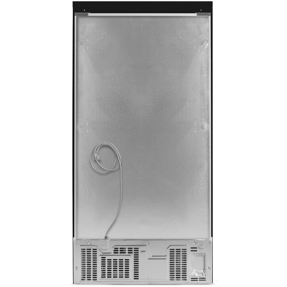 Smeg FQ60NDE American Fridge Freezer, Black, E Rated,  Non-Plumbed